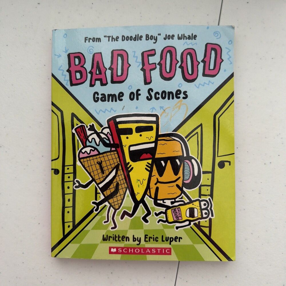 Bad Food BOOK game of scones the doodle boy